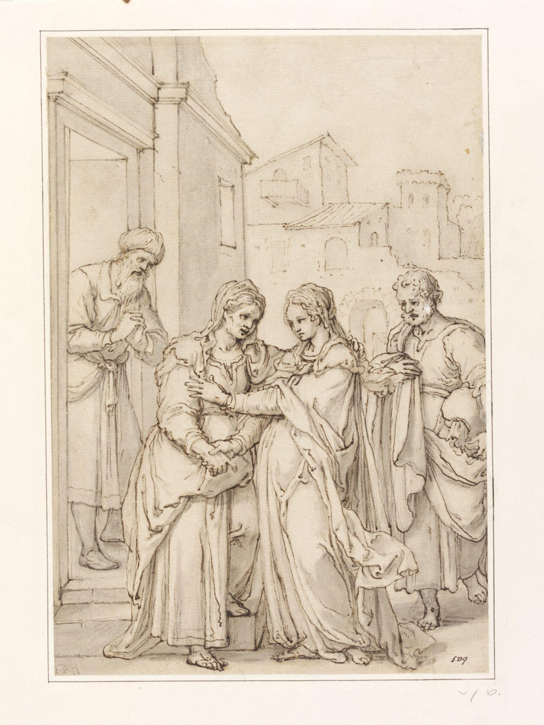 The Visitation, late 16th century - early 17th century