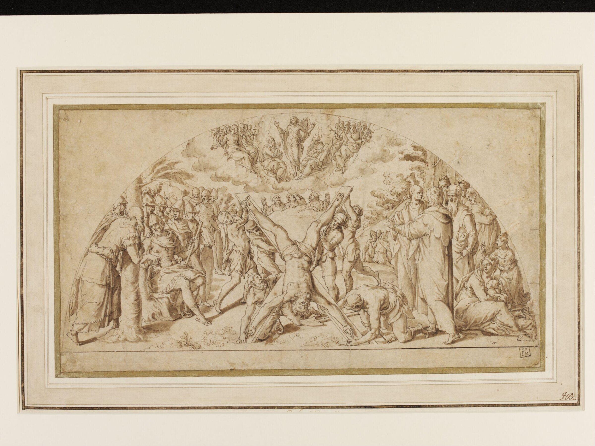 Martyrdom of St. Peter, Nunzio Rossi, ca. 1640- ca. 1690