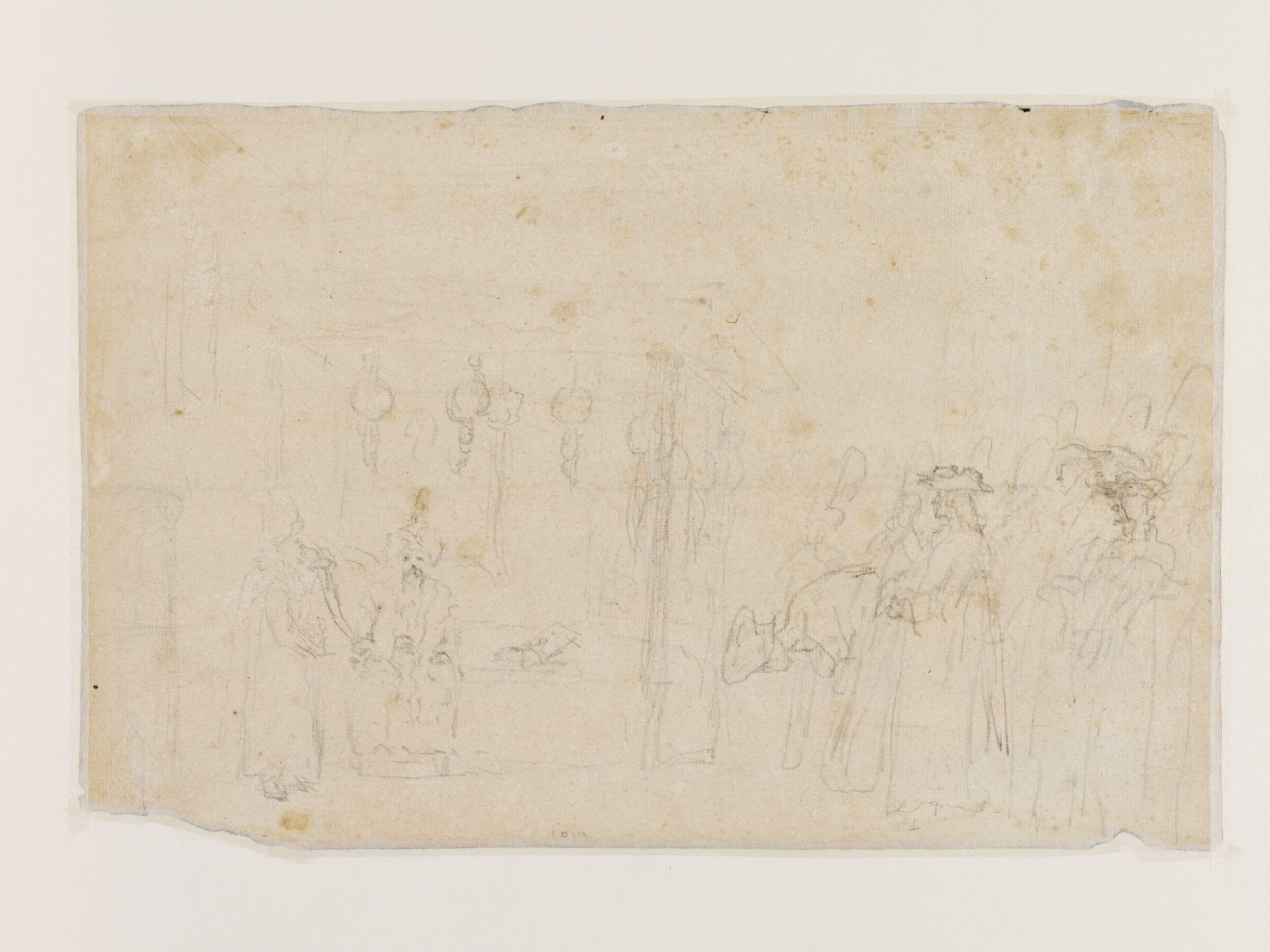 Study of an Audience of a French Ambassador, Antoine de Favray, 1768