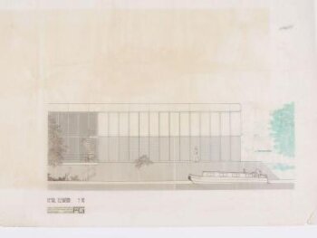 Elevation, Design for the Herman Miller Factory, Bath, UK