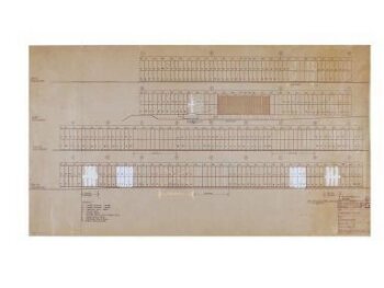 Cladding elevations for the Herman Miller Factory, Bath, UK