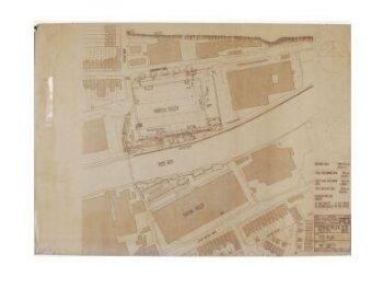 Site plan for the Herman Miller Factory, Bath, UK