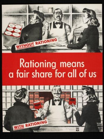 Rationing means a fair share for all of us