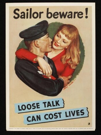 Sailor beware! Loose talk can cost lives