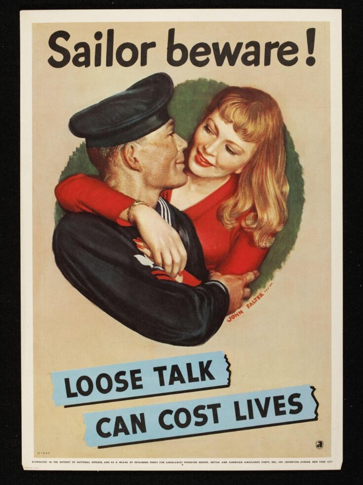 Sailor beware! Loose talk can cost lives top image