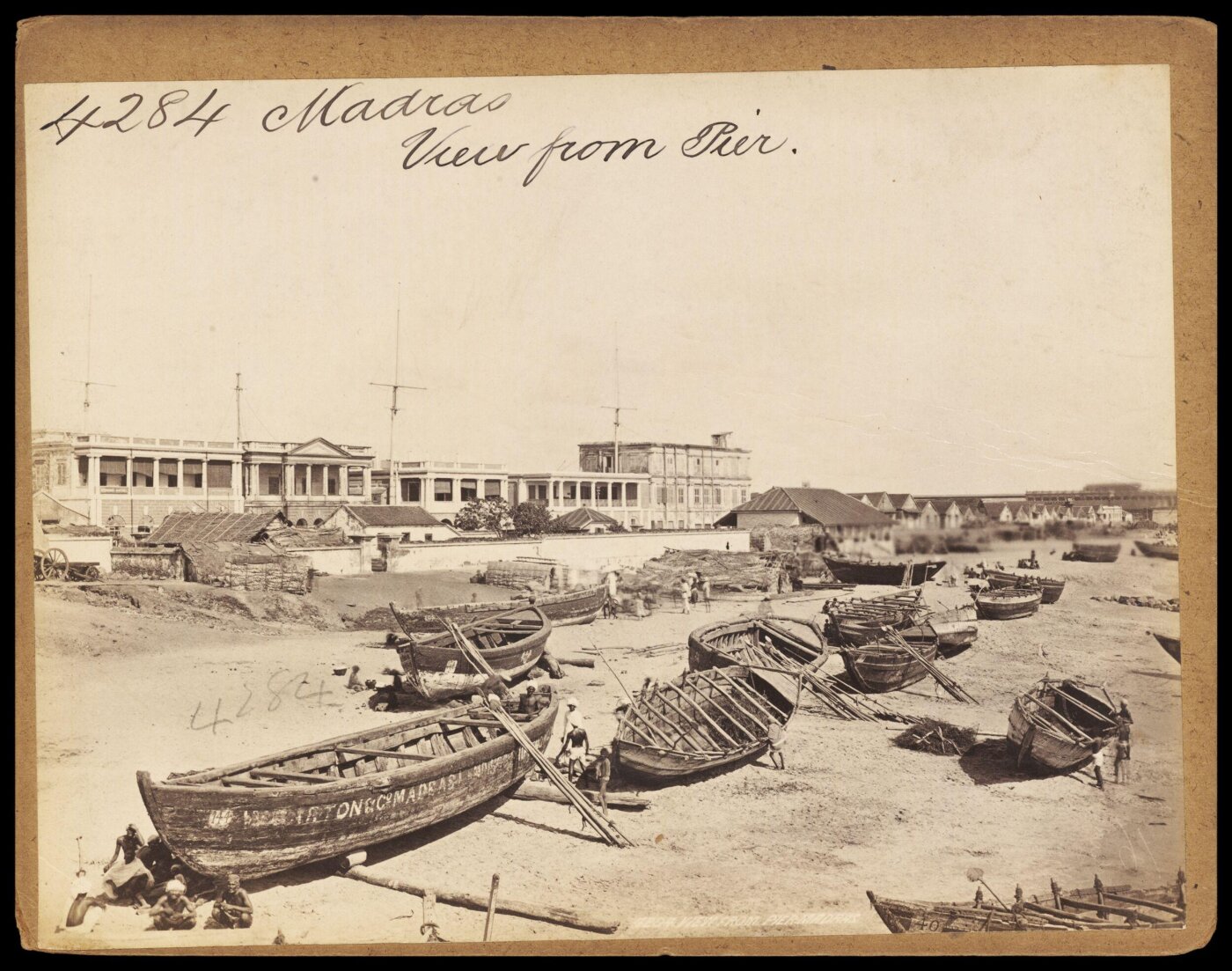 Francis Frith, Madras. View from Pier