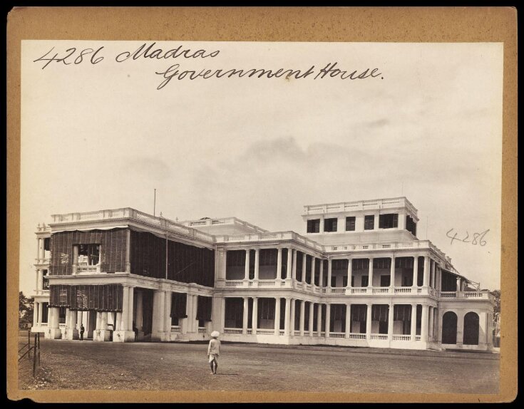 Madras.  Government House top image