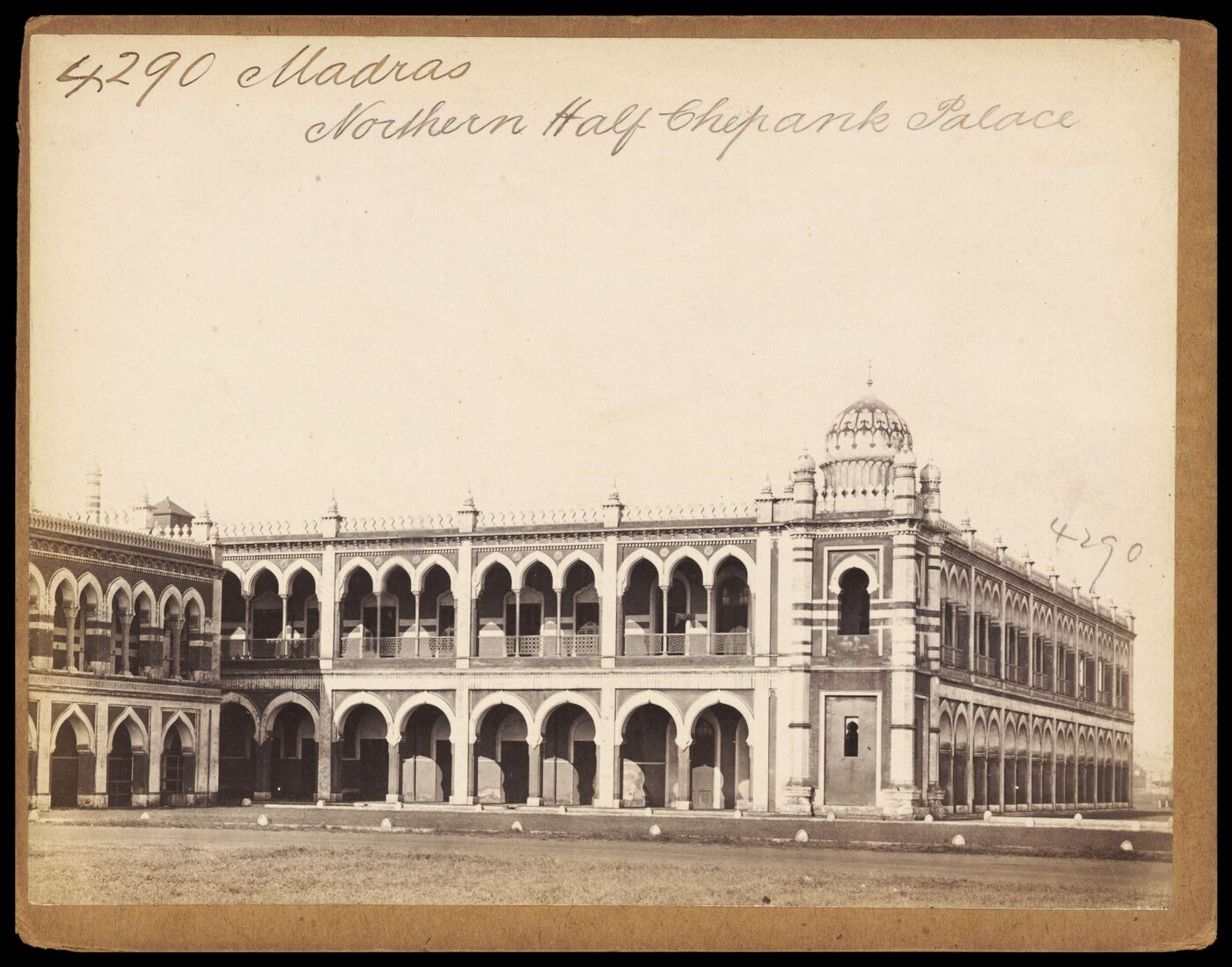 Francis Frith, Madras. Northern Half Chepank Palace