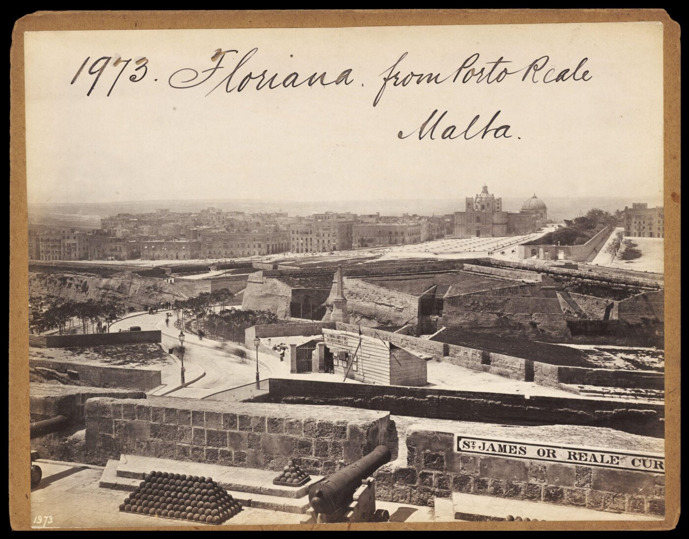 Francis Frith, Floriana from Porto Reale