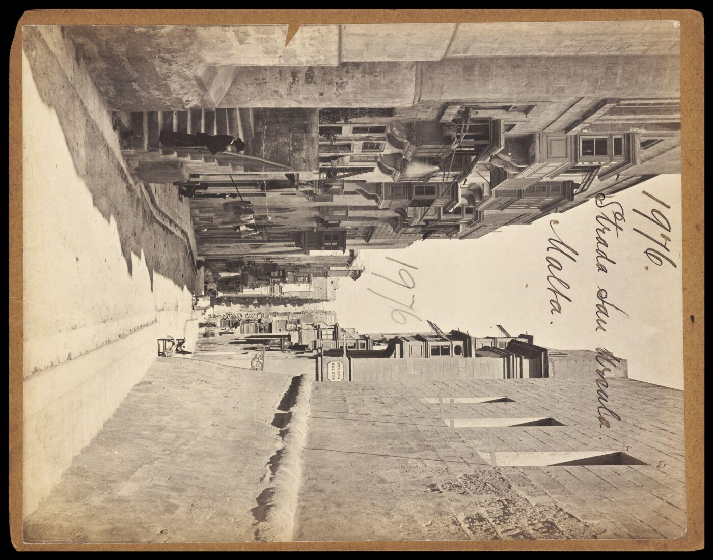 Francis Frith, Strada San Ursula. Malta