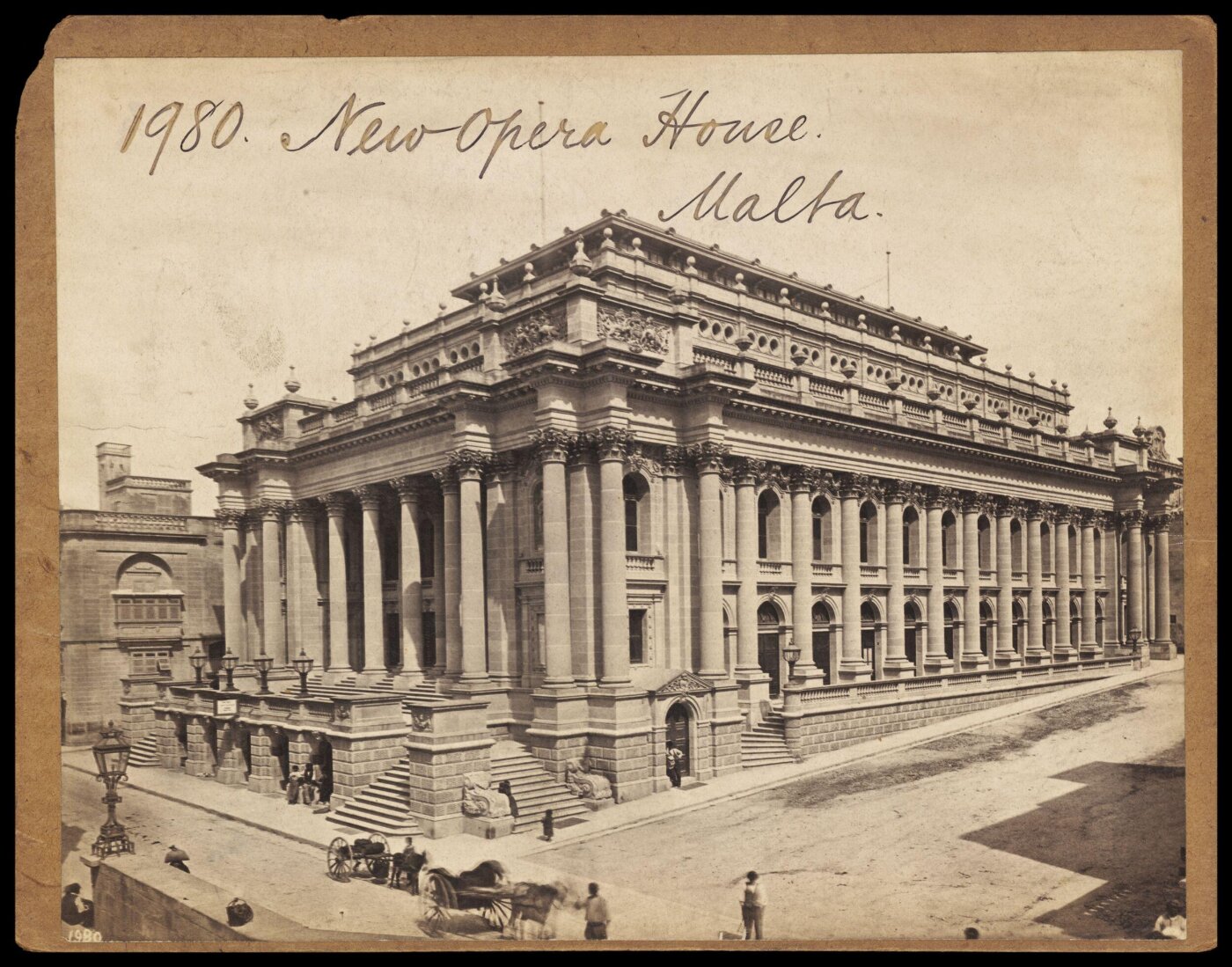 Francis Frith, New Opera House. Malta