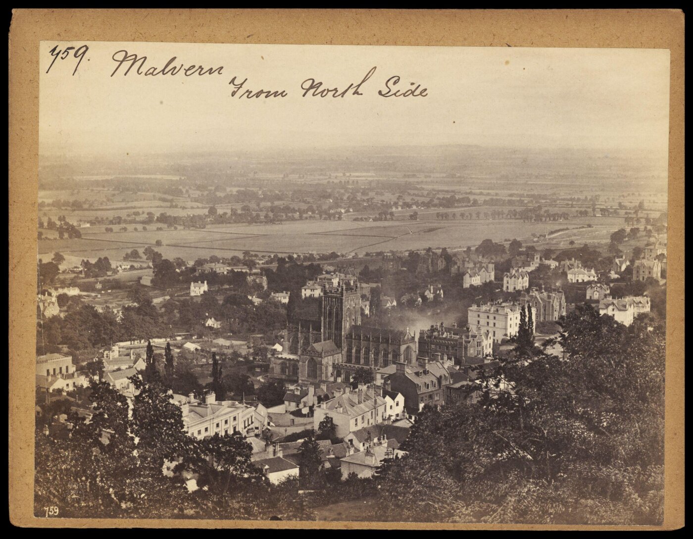 Francis Frith, Malvern From North Side