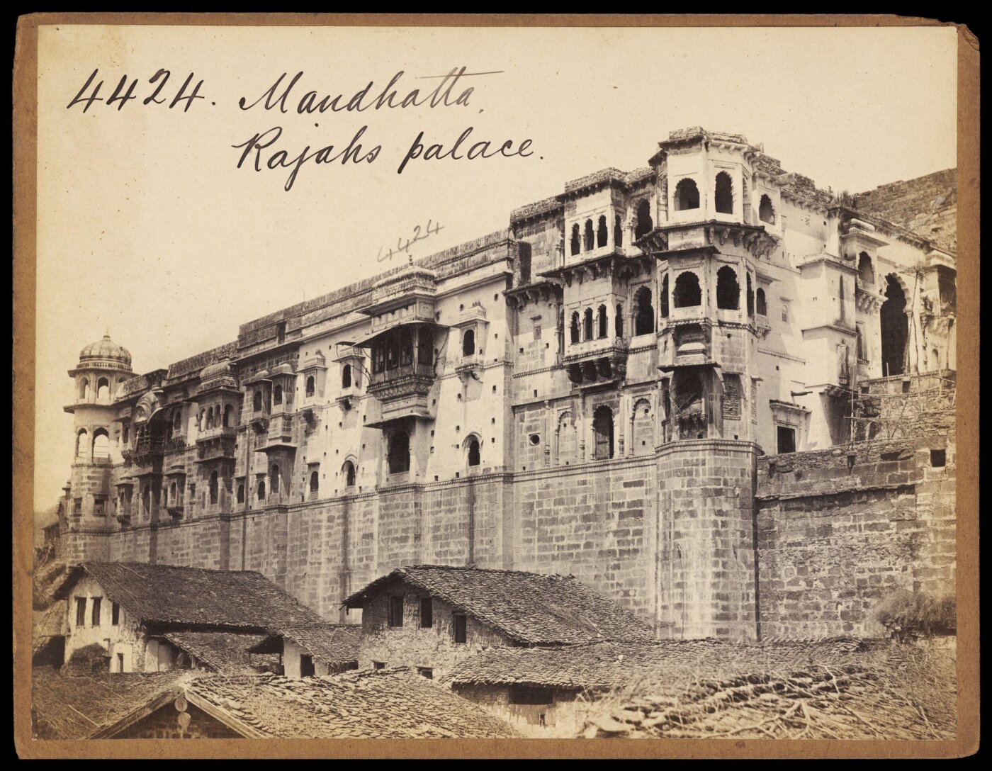 Francis Frith, Mandhatta. Rajahs Palace