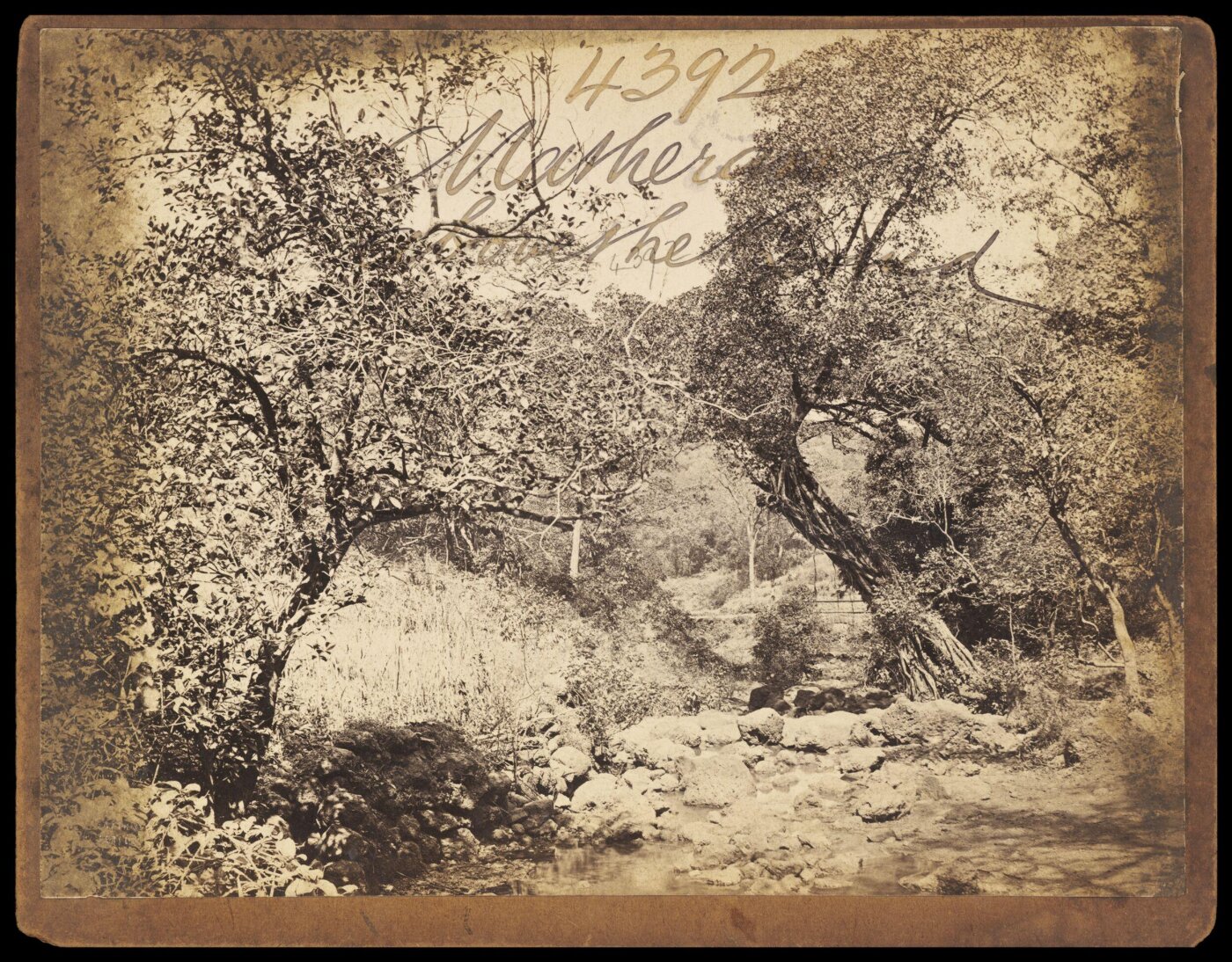 Francis Frith, Matheran Above the Bund