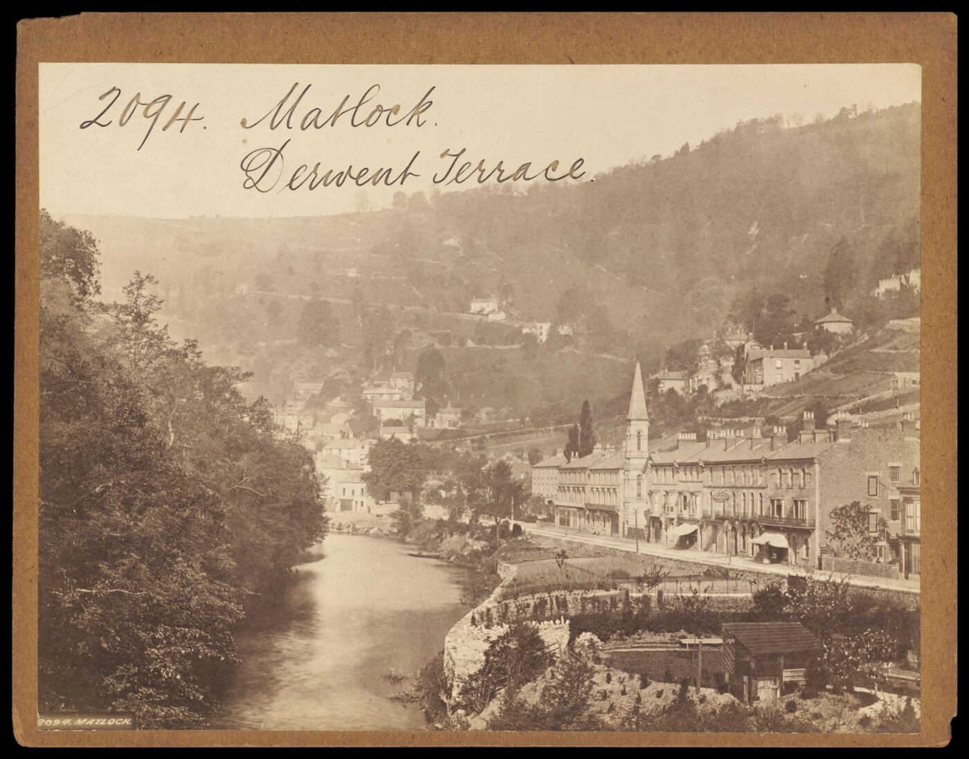 Francis Frith, Matlock. Derwent Terrace