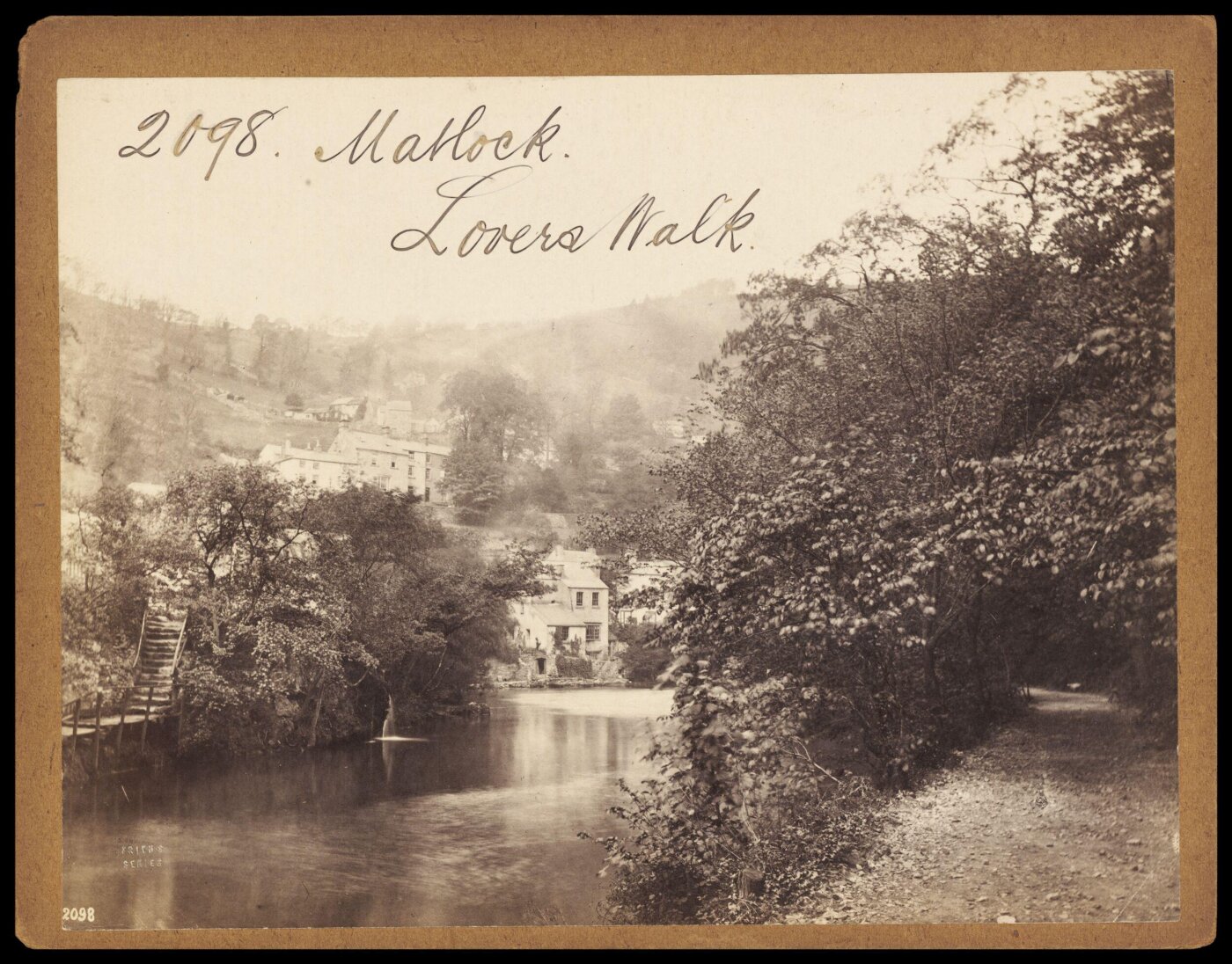 Francis Frith, Matlock. Lovers Walk