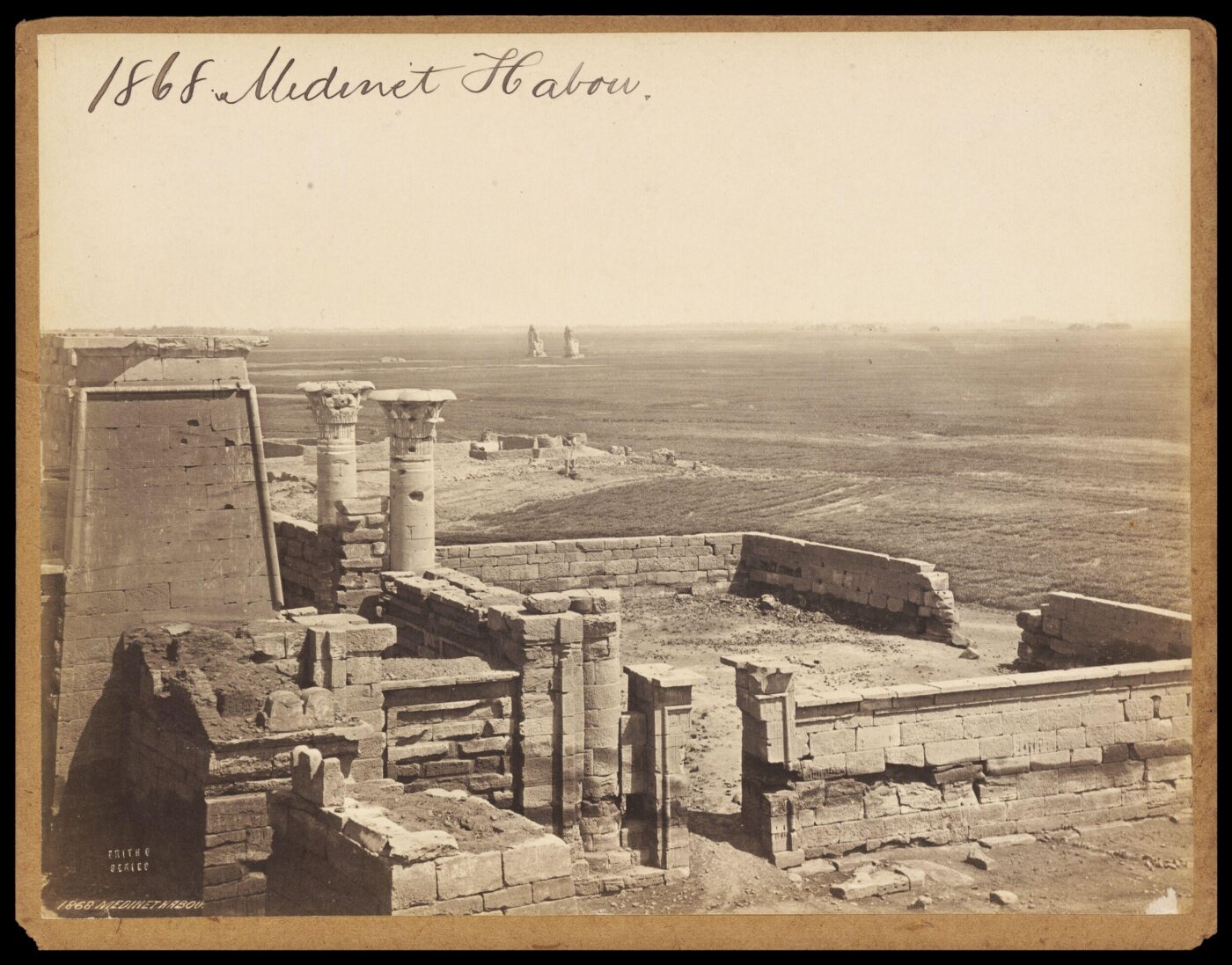 Francis Frith, Medinet Habou