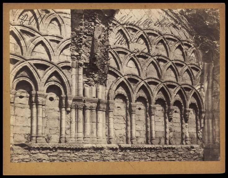 Chapter House.  Much Wenlock Abbey top image