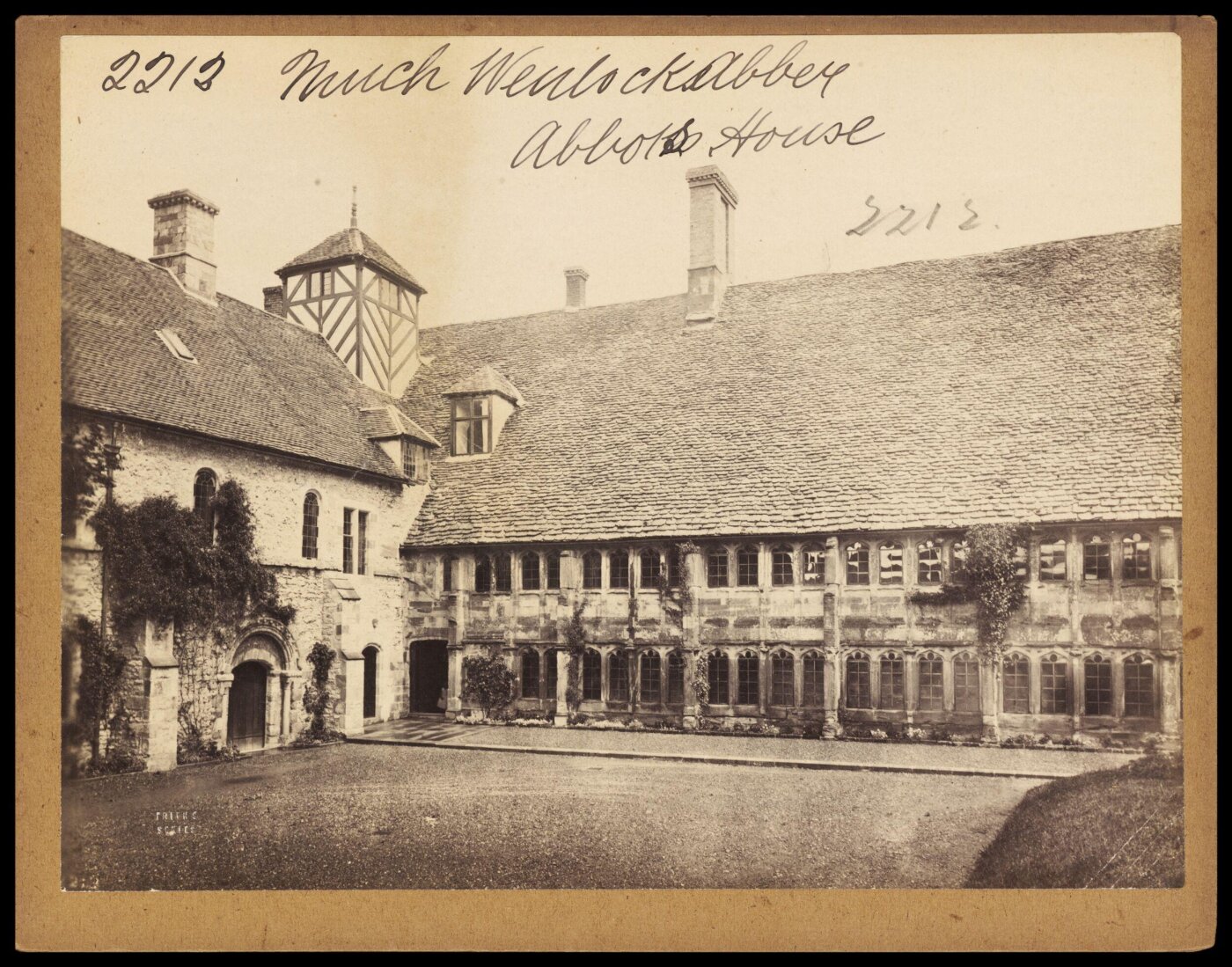 Francis Frith, Much Wenlock Abbey. Abbott's House