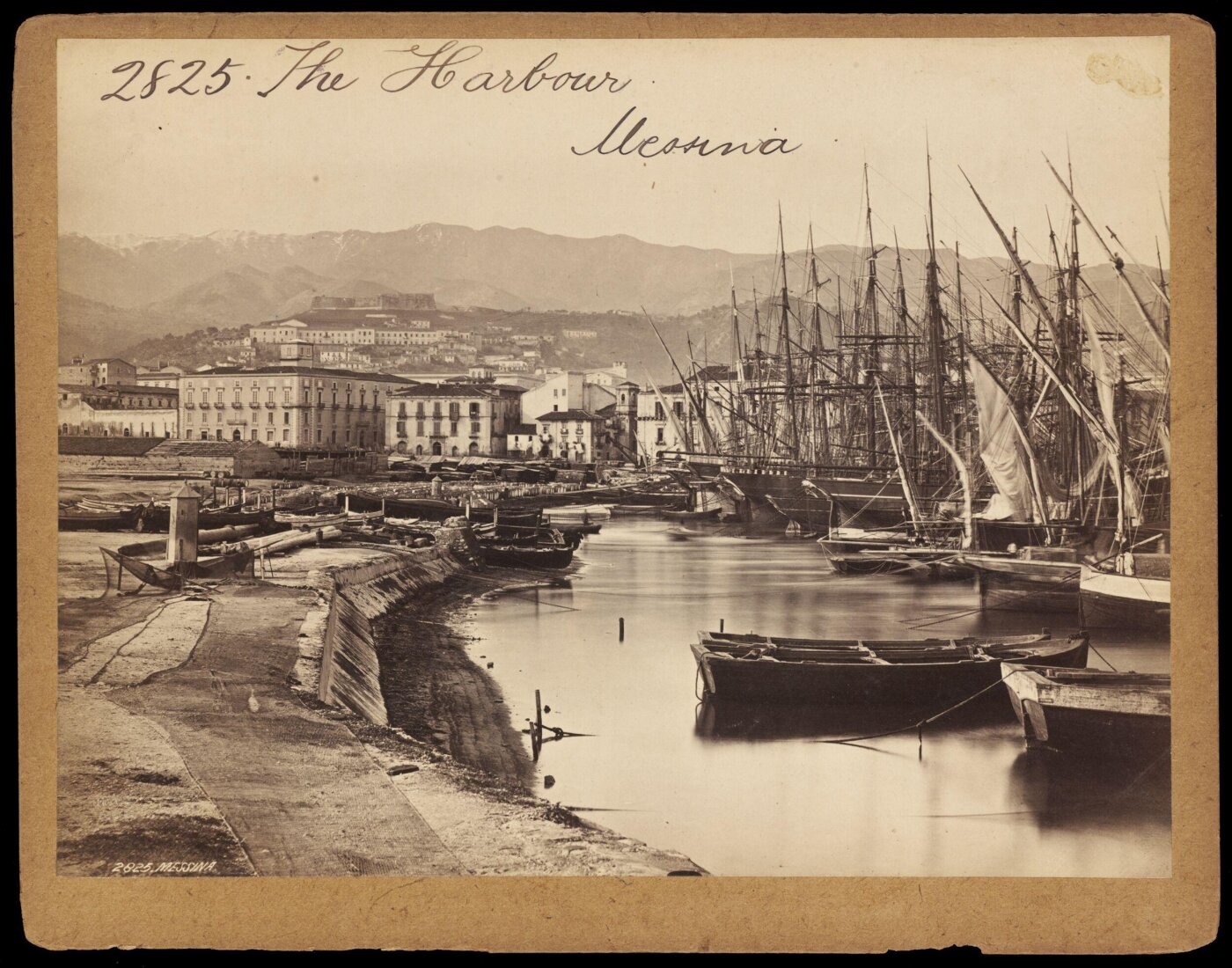 Francis Frith, The Harbour. Messina