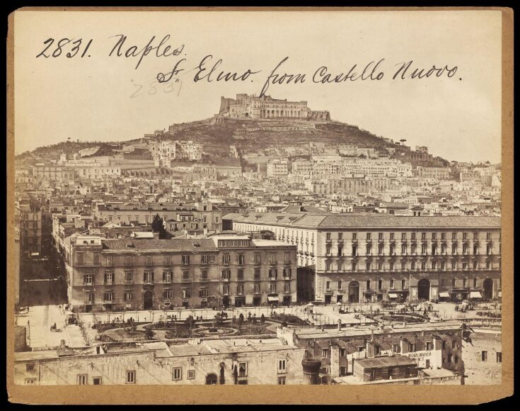 Naples.  St. Elmo from Castello Nuovo top image