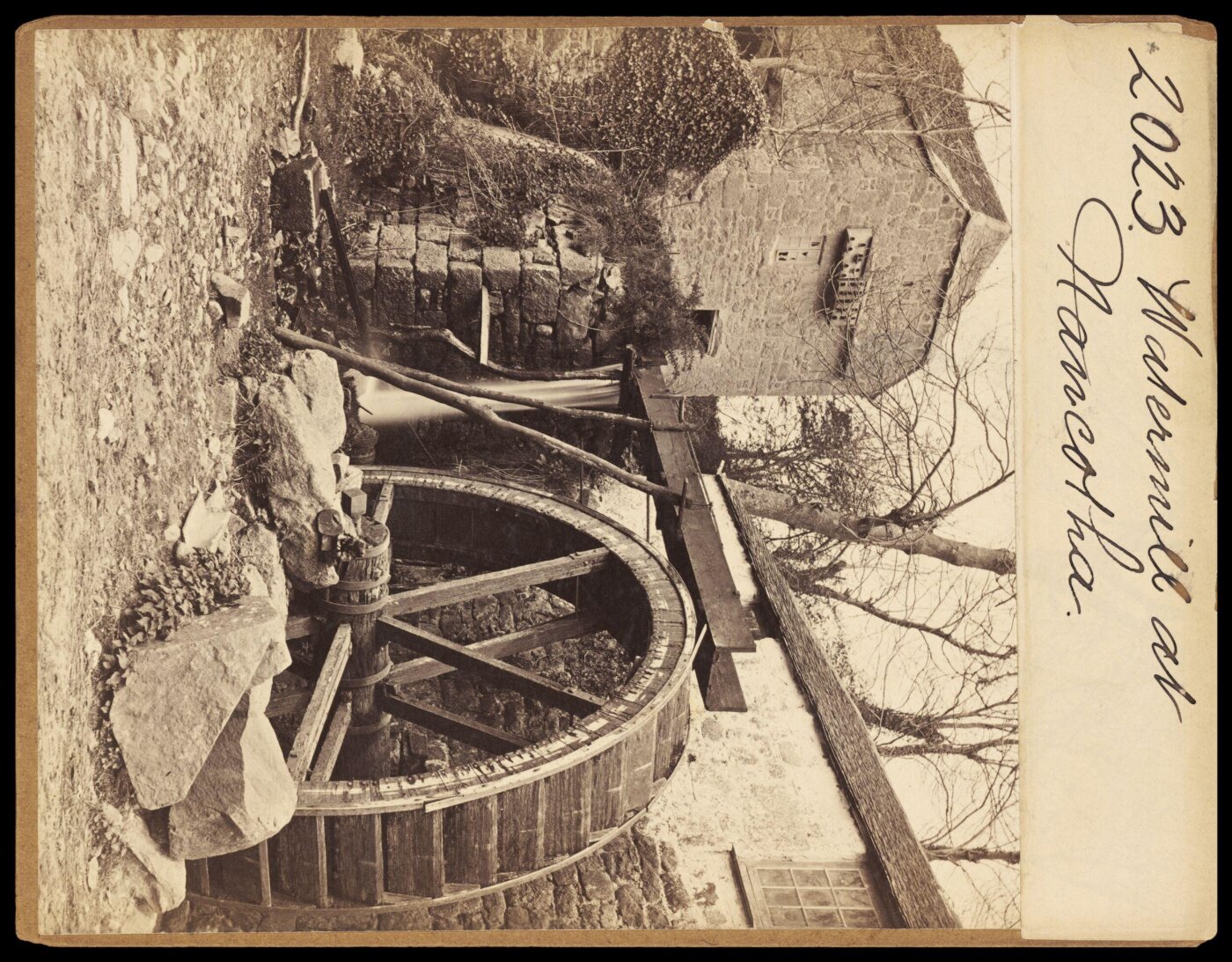 Francis Frith, Watermill at Nancotha