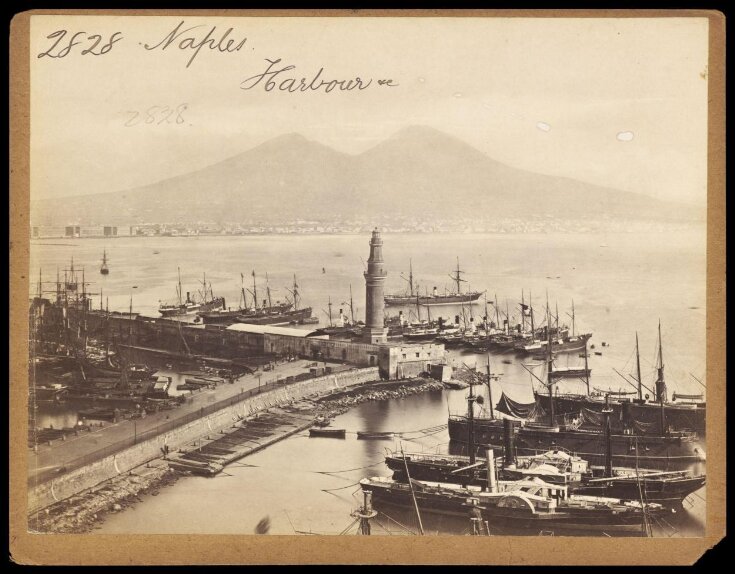 Naples.  Harbour etc. top image