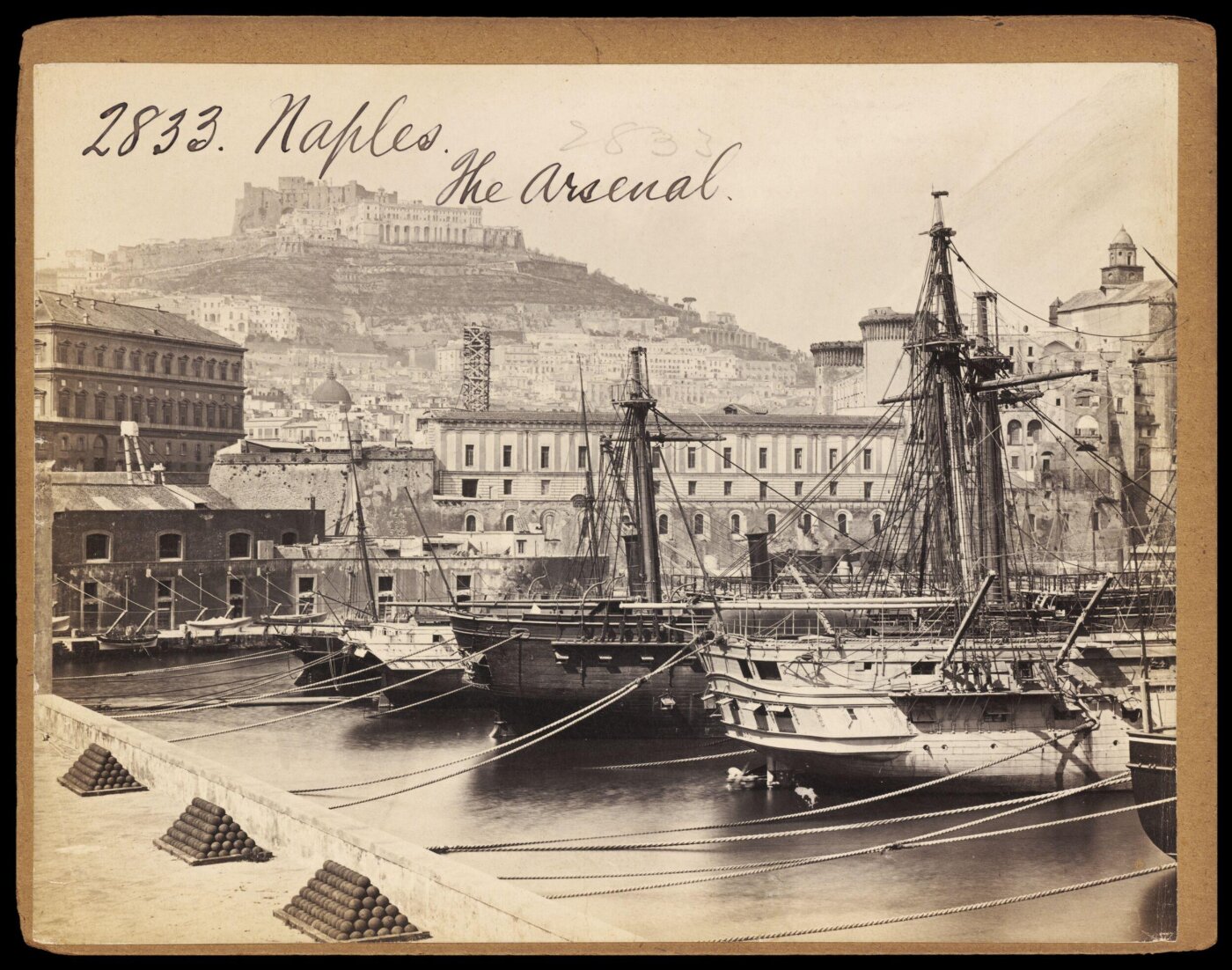 Francis Frith, Naples.  The Arsenal