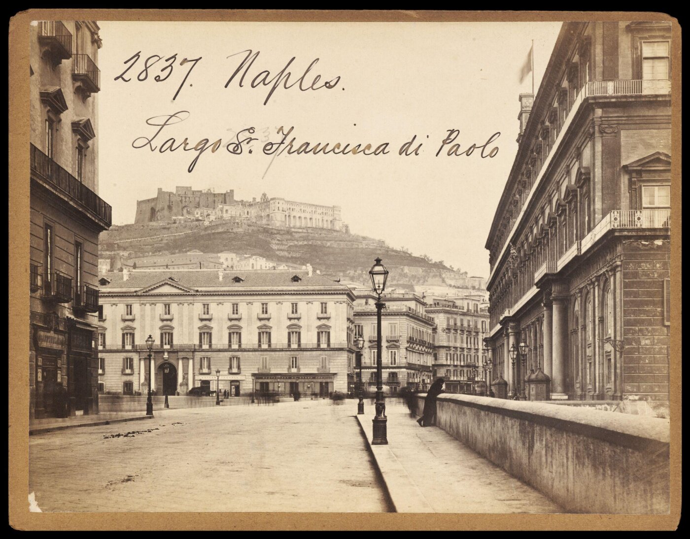 Francis Frith, Naples. Largo S. Francisca di Paola
