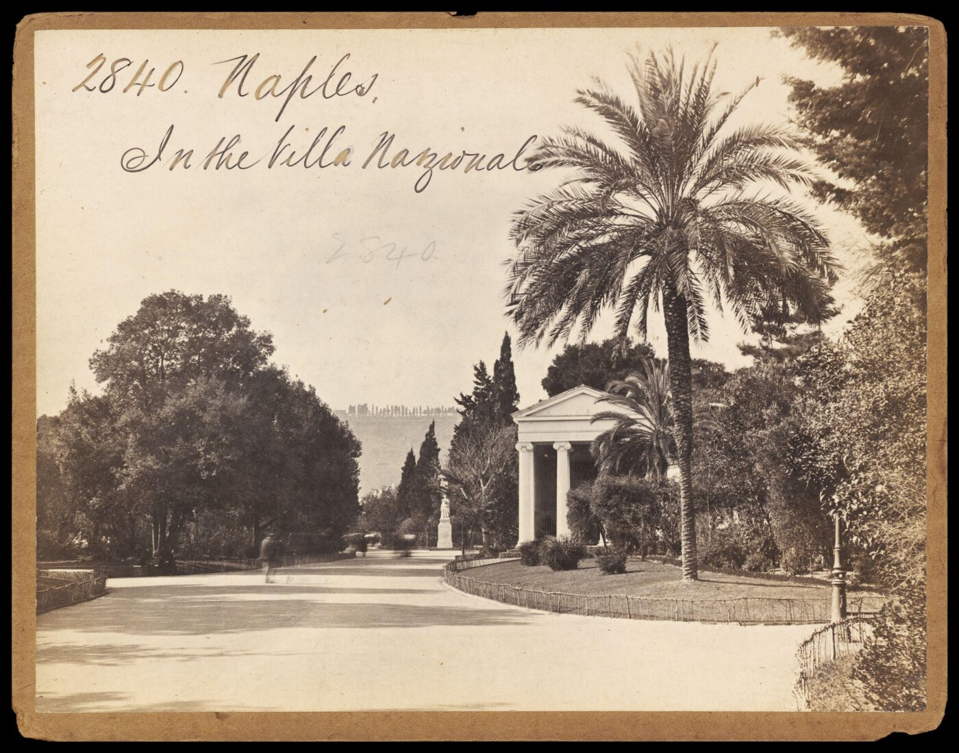 Francis Frith, Naples. In the Villa Nazionale