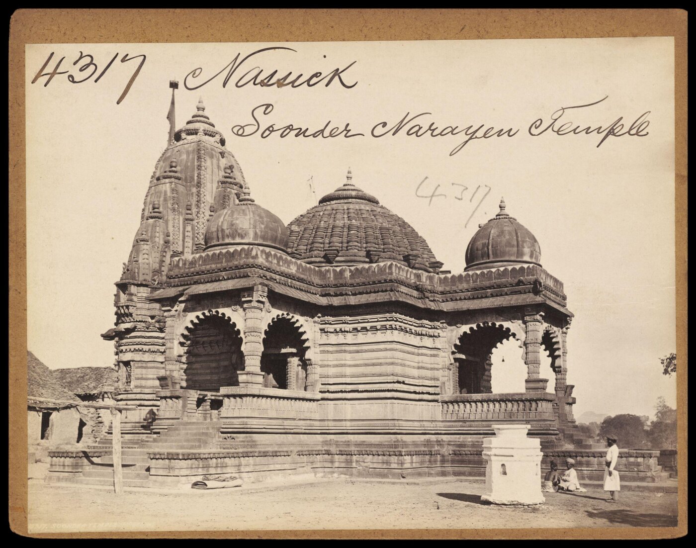 Francis Frith, Nassick.  Soonder Narayen Temple
