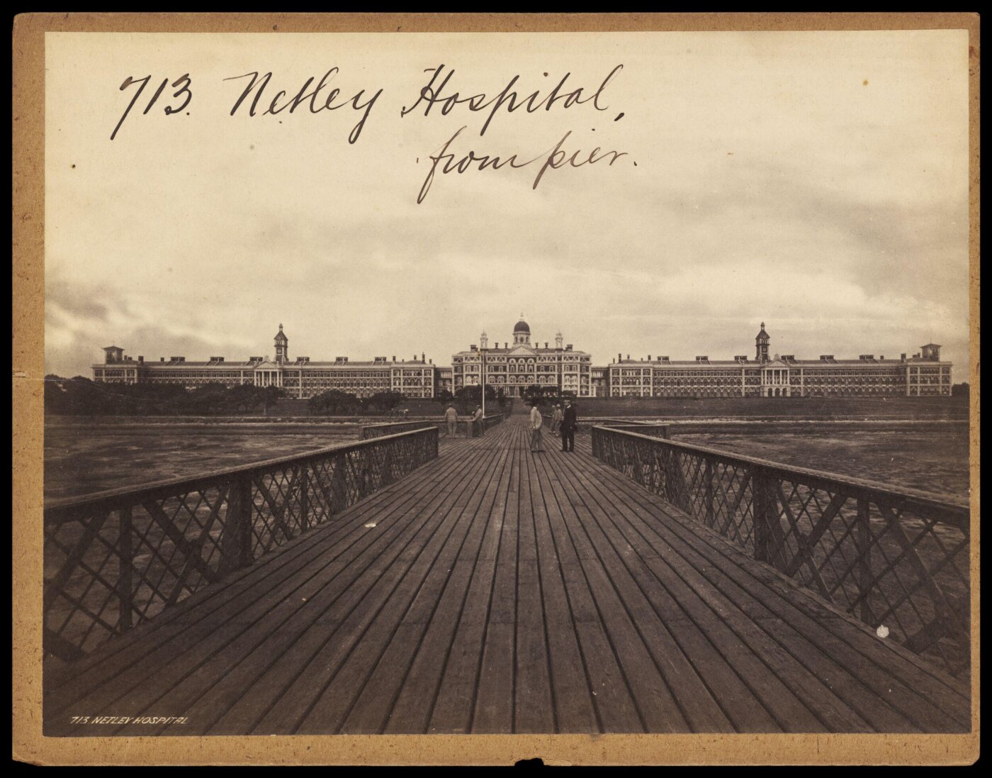 Francis Frith, Netley Hospital from the Pier