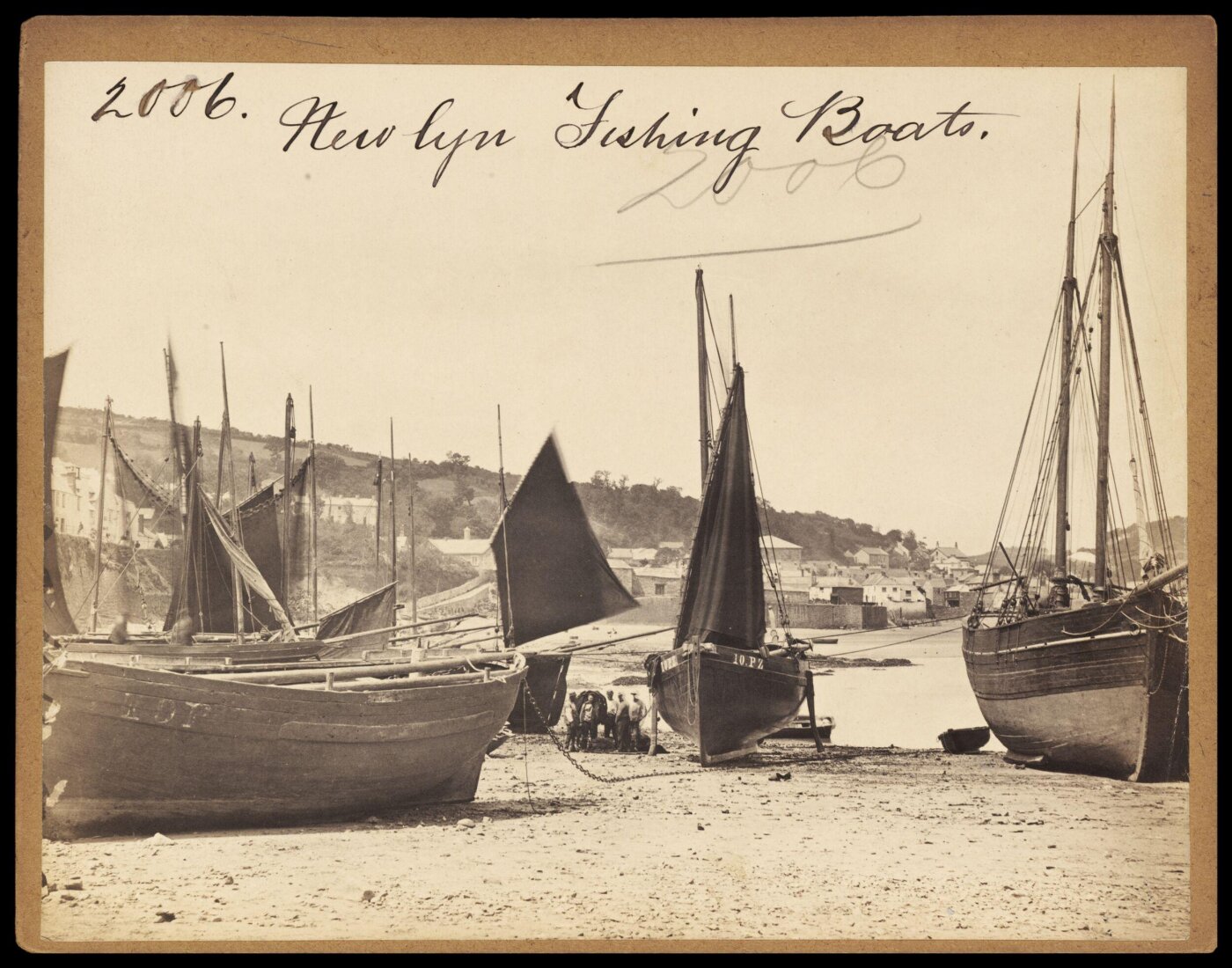 Francis Frith, Newlyn Fishing Boats