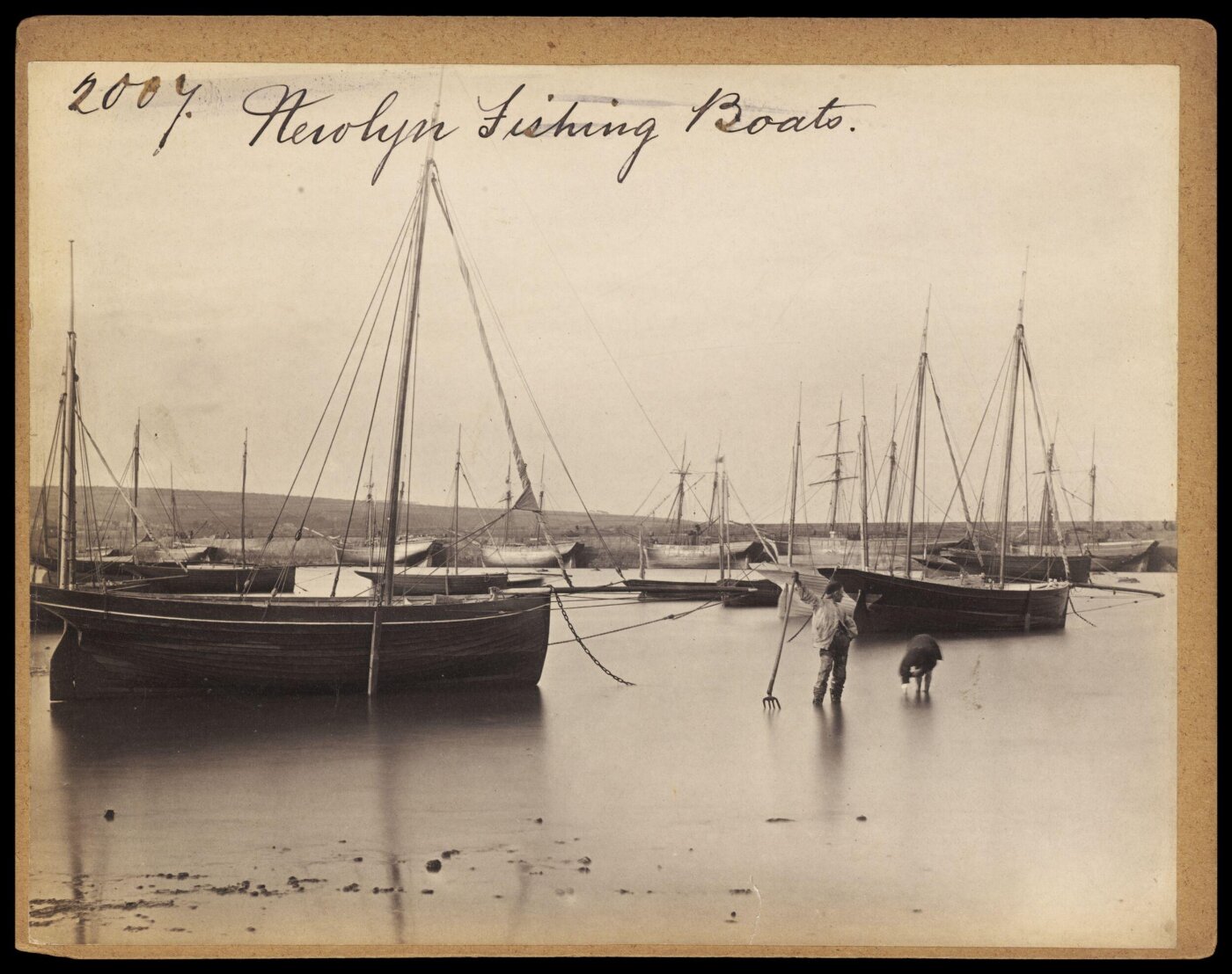 Francis Frith, Newlyn Fishing Boats