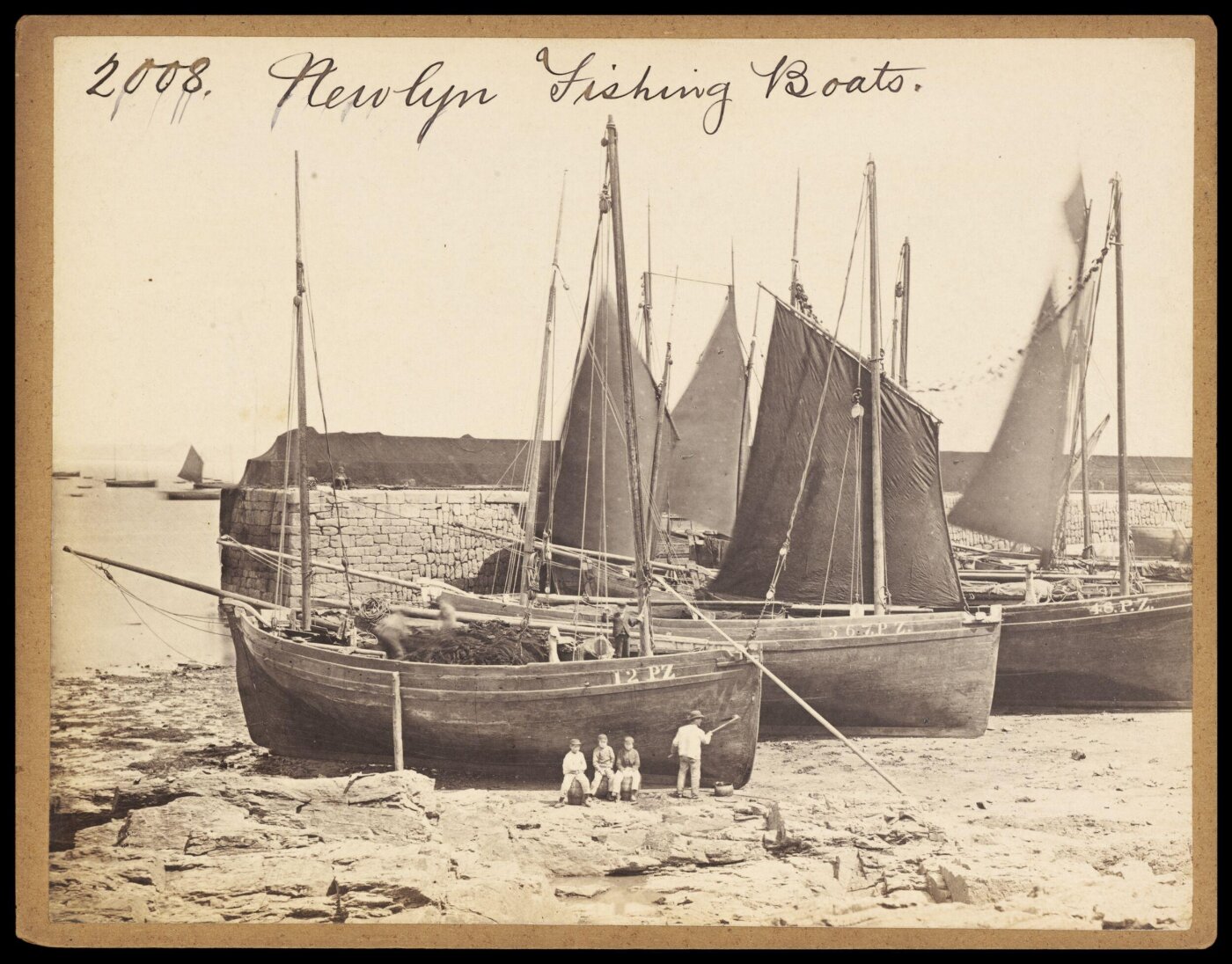 Francis Frith, Newlyn Fishing Boats
