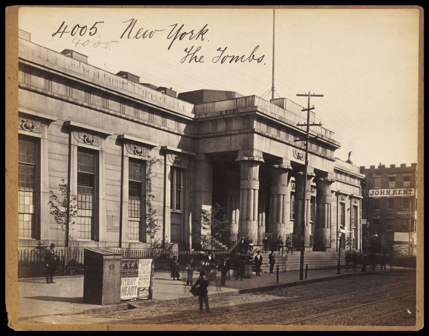 Francis Frith, New York.  The Tombs