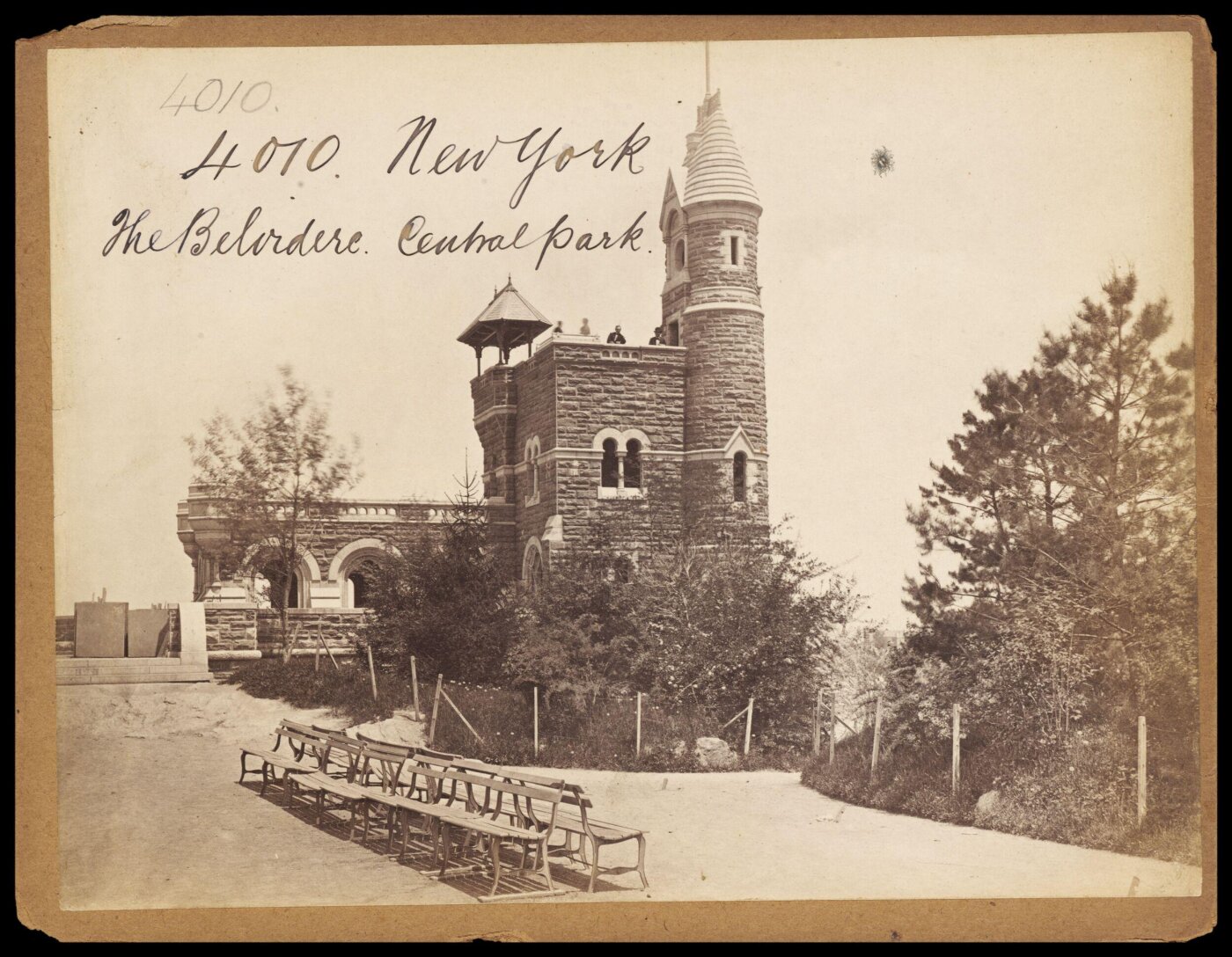 Francis Frith, New York.  The Belvedere.  Central Park