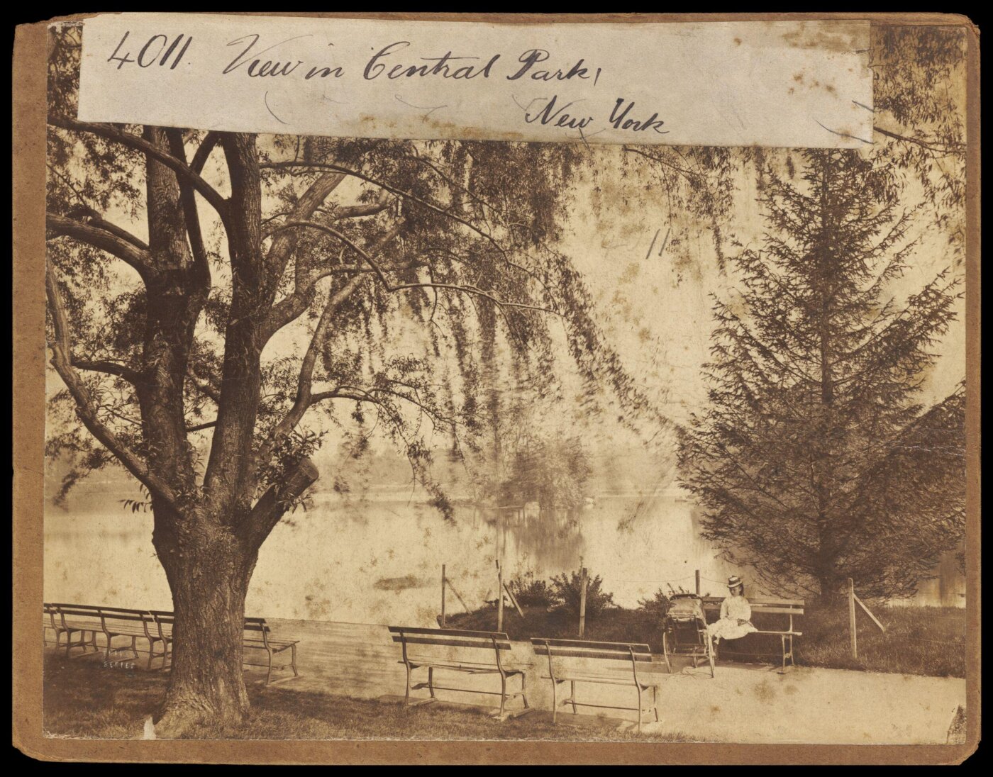 Francis Frith, View in Central Park. New York