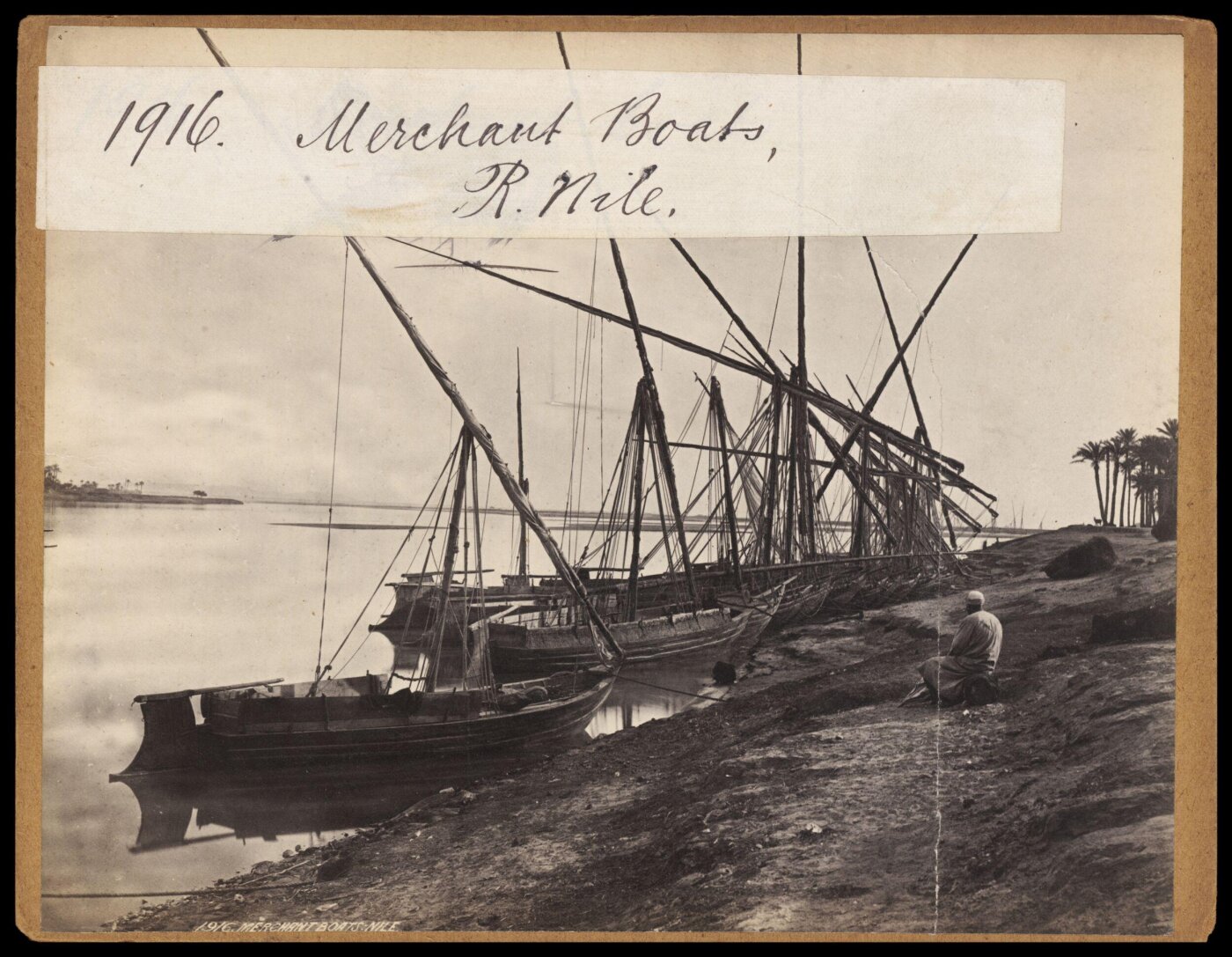 Francis Frith, Merchant Boats, R. Nile