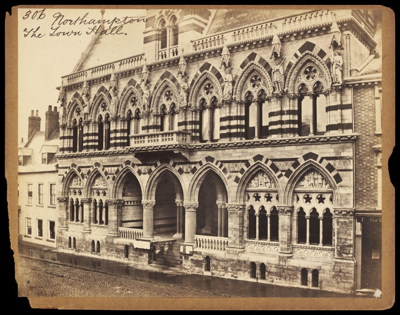 Francis Frith, Northampton.  The Town Hall