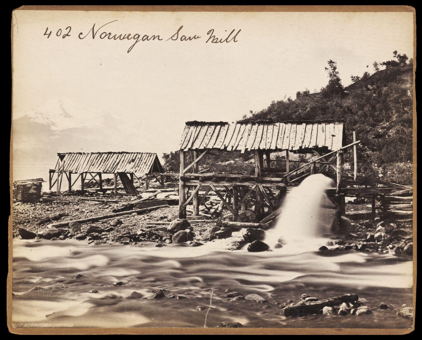 Francis Frith, Norwegian Saw Mill