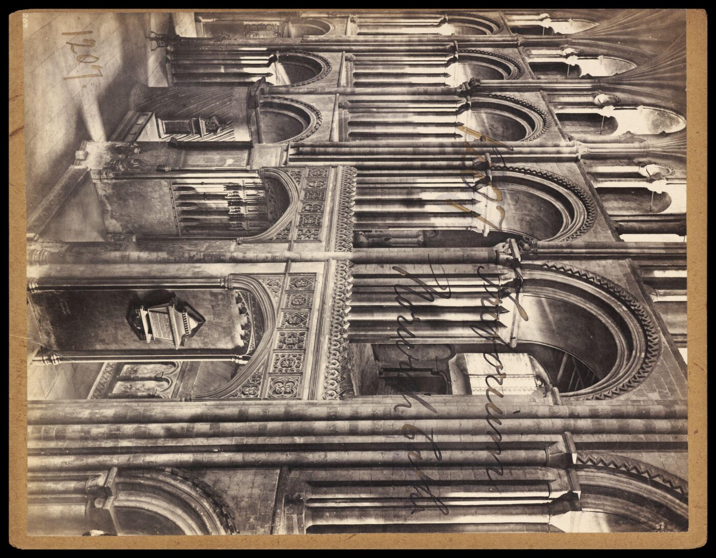 Francis Frith, Triforium. Norwich Cath'l