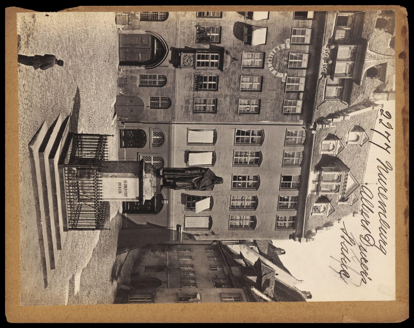 Francis Frith, Nuremburg.  Albrecht Durer's Statue