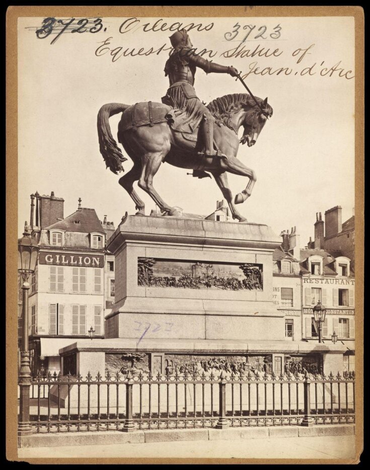 Orleans.  Equestrian Statue of Jeanne d'Arc (Joan of Arc) top image