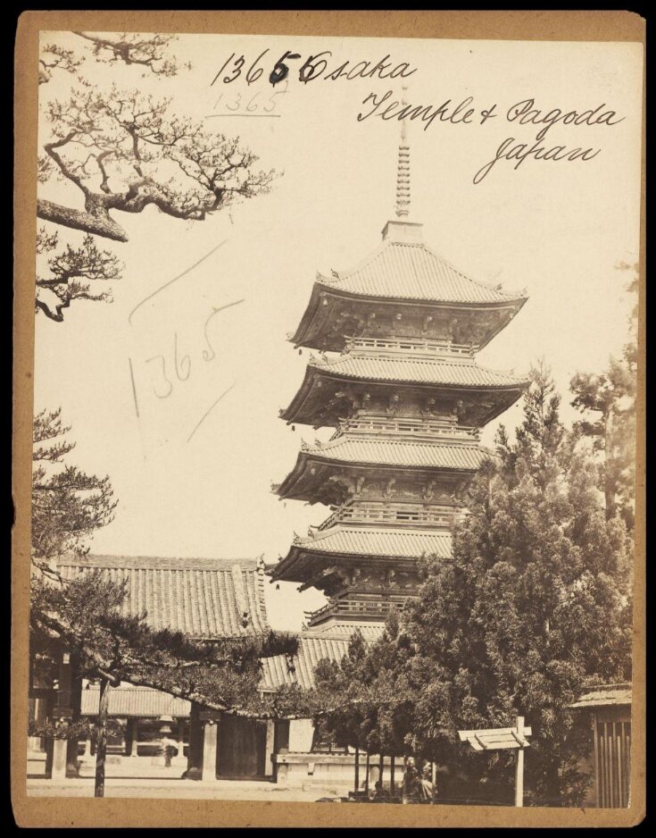 Osaka.  Temple & Pagoda Japan top image