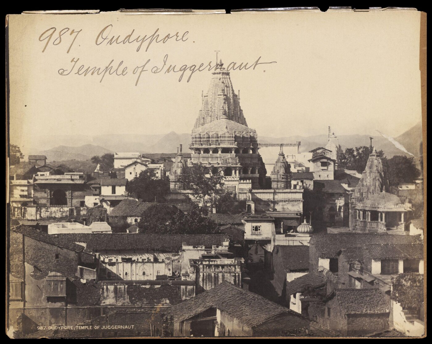 Francis Frith, Oudypore.  Temple of the Juggernaut