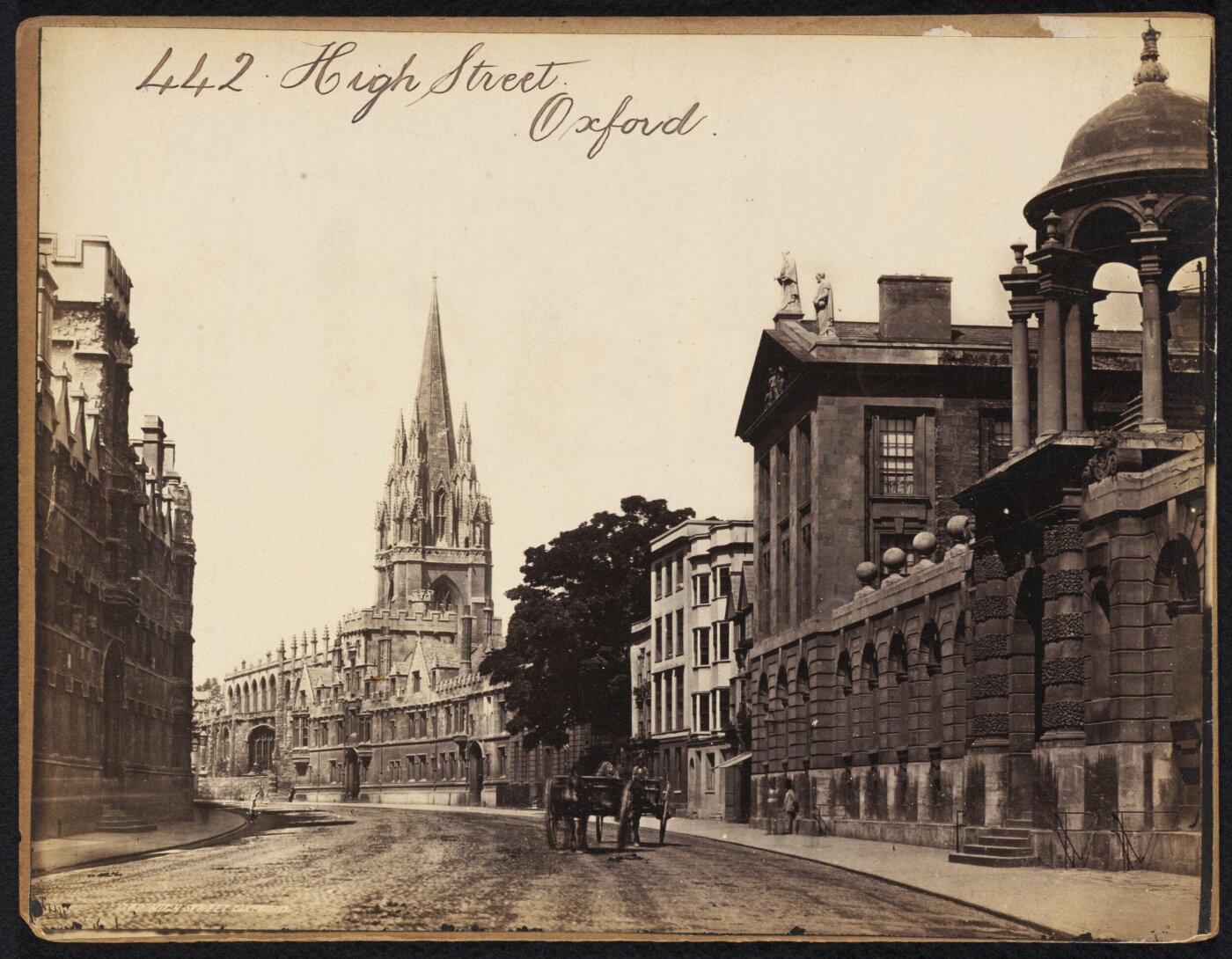 Francis Frith, High Street.  Oxford
