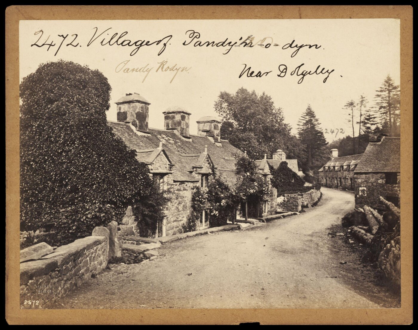 Francis Frith, Village of Pandy Rodyn. Near Dolgeley