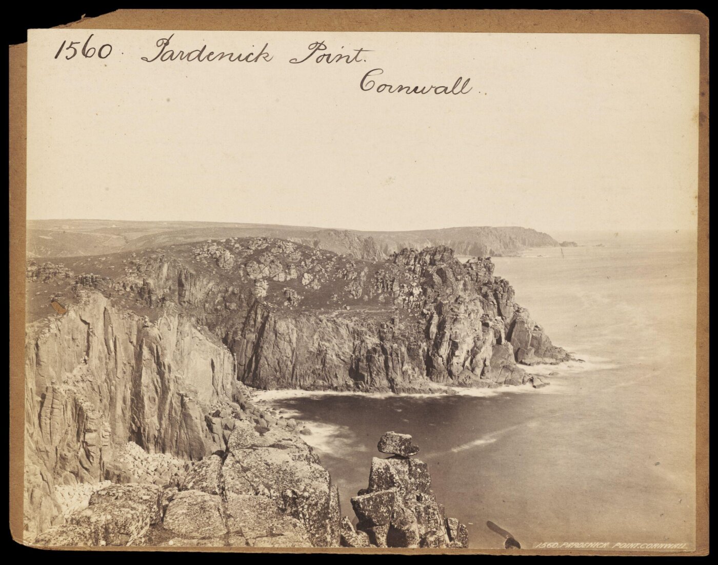 Francis Frith, Pardenick Point.  Cornwall