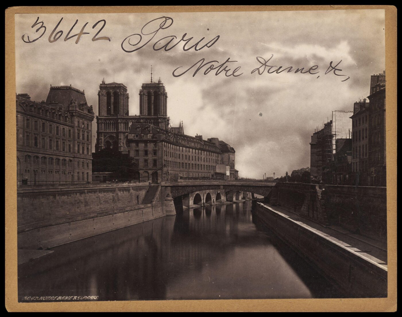 Francis Frith, Paris.  Notre Dame etc.